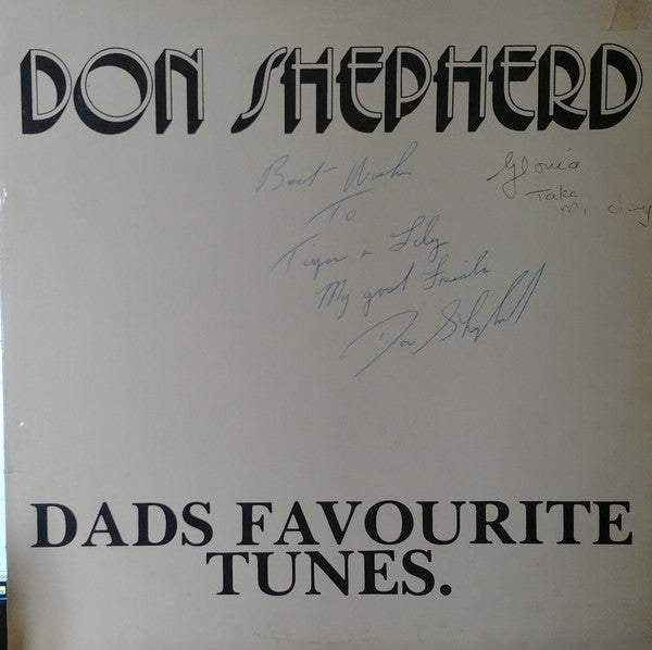 Don Shepherd - Dads Favourite Tunes - Used Vinyl Record