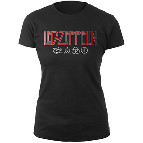 LED ZEPPELIN - Clothing - Ladies - Short Sleeves - PHM - Medium