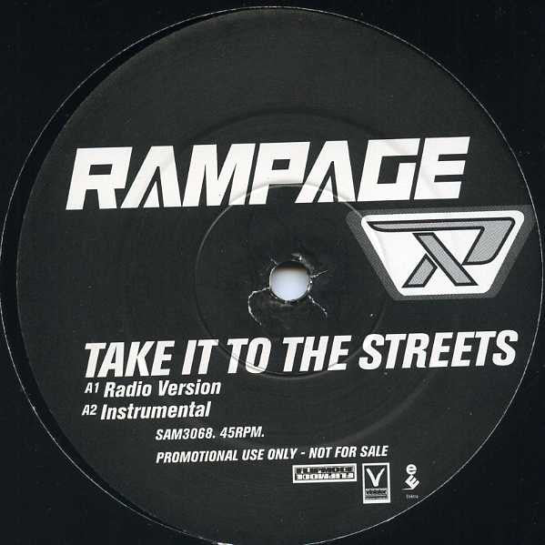 Rampage - Take It To The Streets - Used Vinyl Record 12"