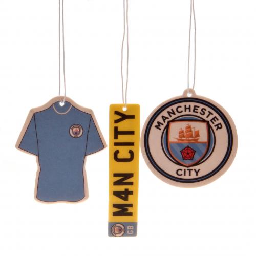 Manchester City FC - 3pk Air Freshener - New Air Fresheners
