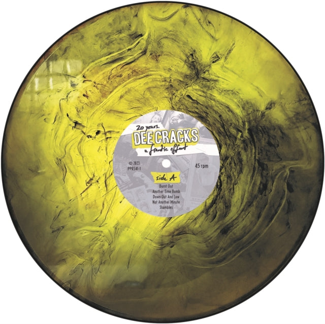 DEECRACKS - 20 YEARS. A FRANTIC EFFORT (3X10") - Vinyl Record 10