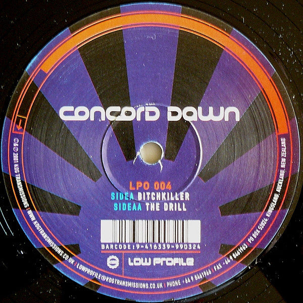 Concord Dawn - Bitchkiller / The Drill - Used Vinyl Record 12"