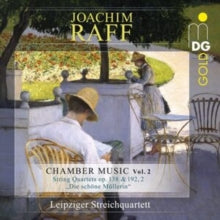 LEIPZIG STRING QUART - RAFF STRING QUARTETS VOL 2 - CD