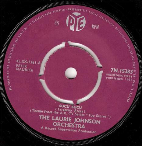 Laurie Johnson Orche - Sucu Sucu - Used Vinyl Record 7"