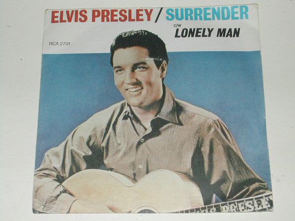 Elvis Presley - Surrender (Torna A Surriento) - Used Vinyl Record 7"
