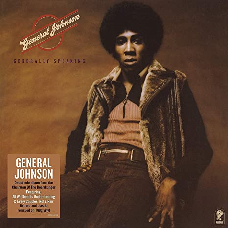 GENERAL JOHNSON - GENERALLY SPEAKING - Vinyl Record