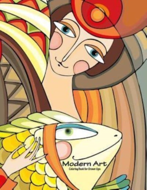 Snels - Modern Art Coloring Book for Grown-Ups 1 - New paperback or so