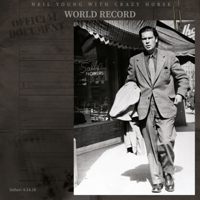 NEIL & CRAZY HORSE Y - WORLD RECORD - Vinyl Record VINYL