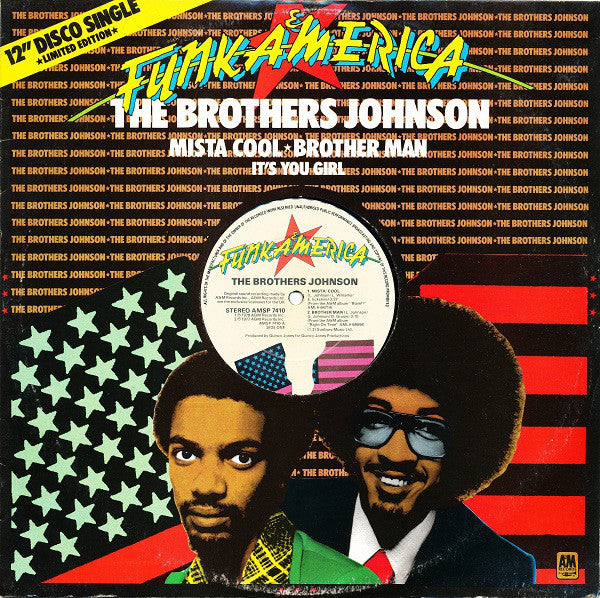 Brothers Johnson - Mista Cool / Brother Man - Used Vinyl Record 12"