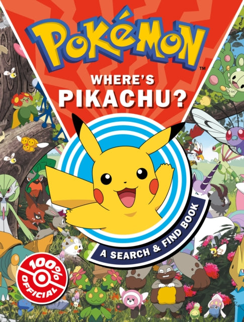 Pokemon - Where's Pikachu? A search & find book - Paperback
