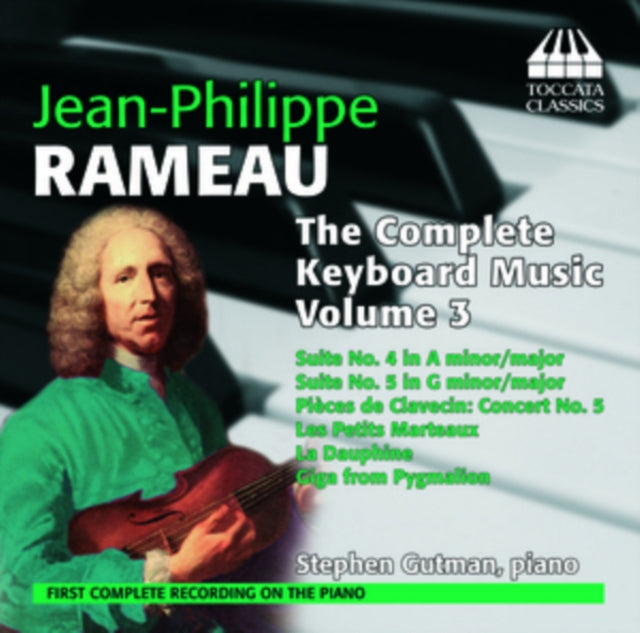 GUTMAN - RAMEAU:KEYBOARD MUSIC V. 3 - CD