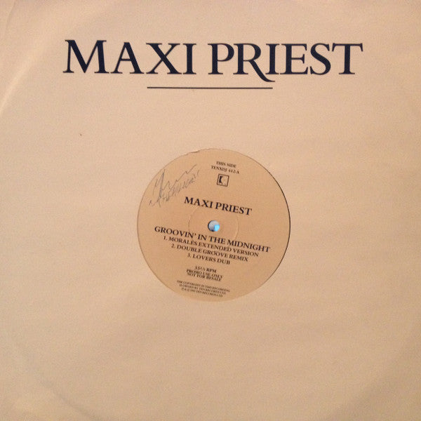 Maxi Priest - Groovin' In The Midnight - Used Vinyl Record 12
