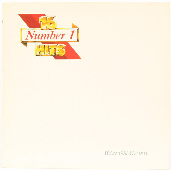 Various - 16 Number 1 Hits - Used Vinyl Record