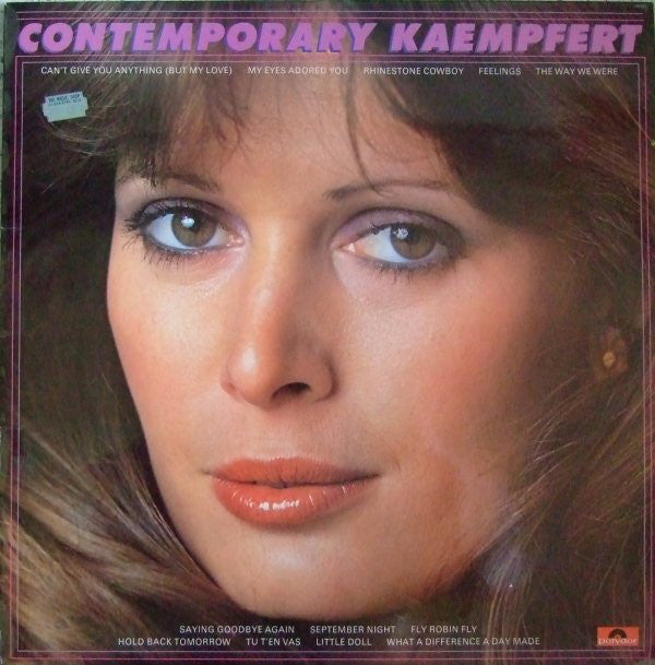 Bert Kaempfert & His - Contemporary Kaempfert - Used Vinyl Record