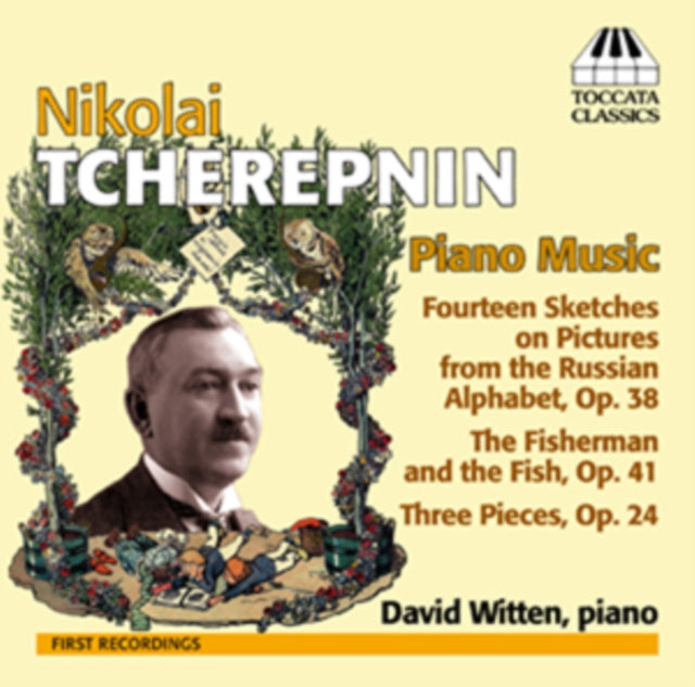 DAVID WITTEN - N.TCHEREPNIN:PIANO MUSIC - CD
