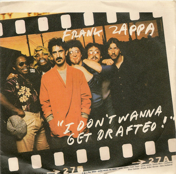 Frank Zappa - I Don't Wanna Get Drafted! - Used Vinyl Record 7"