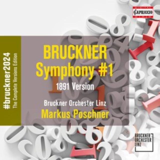 BRUCKNER ORCH LINZ/P - BRUCKNER - SYMPHONY NO 1 1891 - CD
