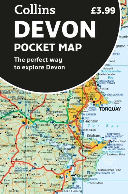 Collins Maps - Devon Pocket Map : The Perfect Way to Explore Devon - N