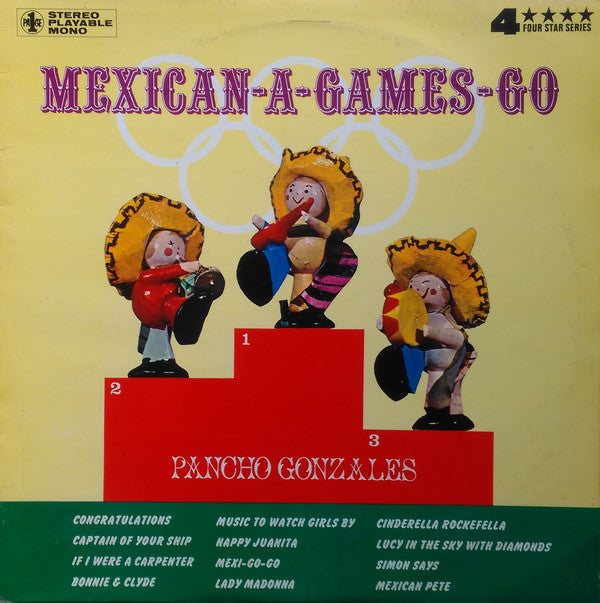 Pancho Gonzales - Mexican-A-Games-Go - Used Vinyl Record