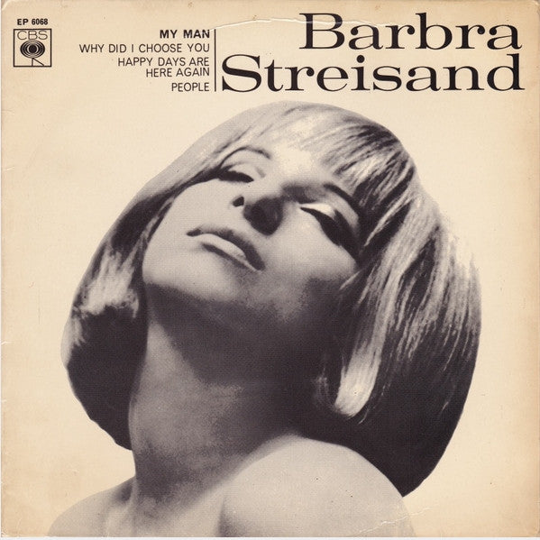 Barbra Streisand - My Man - Used Vinyl Record 7"