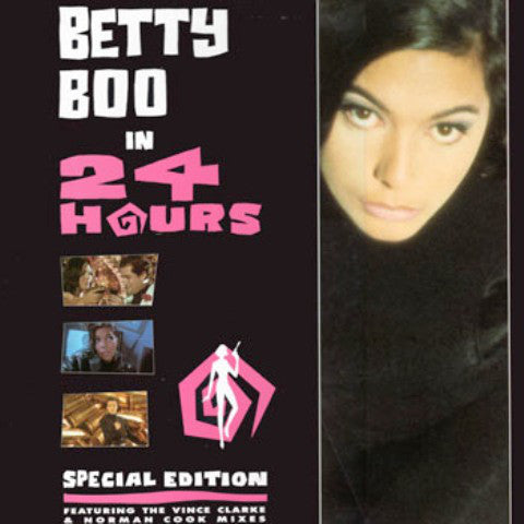 Betty Boo - 24 Hours (The Remixes) - Used Vinyl Record 12"
