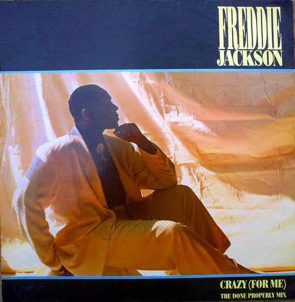 Freddie Jackson - Crazy (For Me) - Used Vinyl Record 12"