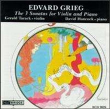 Three Sonatas for Violin and Piano The (Tarack Hancock) - CD