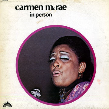 Carmen McRae - In Person - Used Vinyl Record