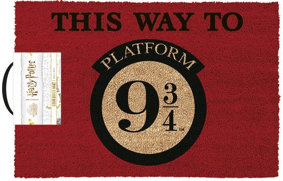 Harry Potter (This Way to Platform 9 3/4s)Doormat /Merchandise - Merch