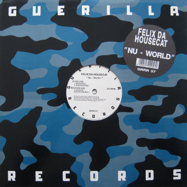 Felix Da Housecat - Nu - World ! - Used Vinyl Record 12"