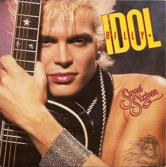 Billy Idol - Sweet Sixteen - Used Vinyl Record 7"