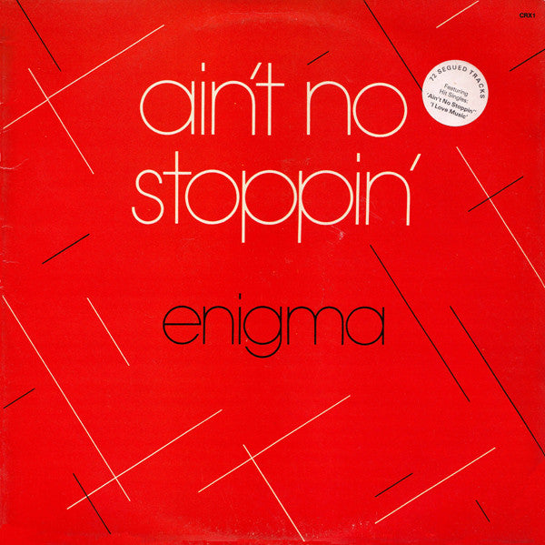 Enigma - Ain't No Stoppin' - Used Vinyl Record