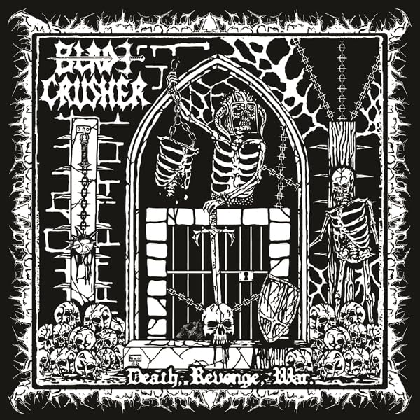 BLADECRUSHER - DEATH, REVENGE, WAR - Vinyl Record 7