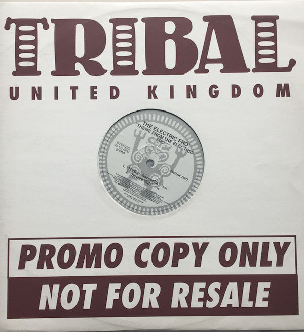 Electric Fro - me From - Used Vinyl Record 12"