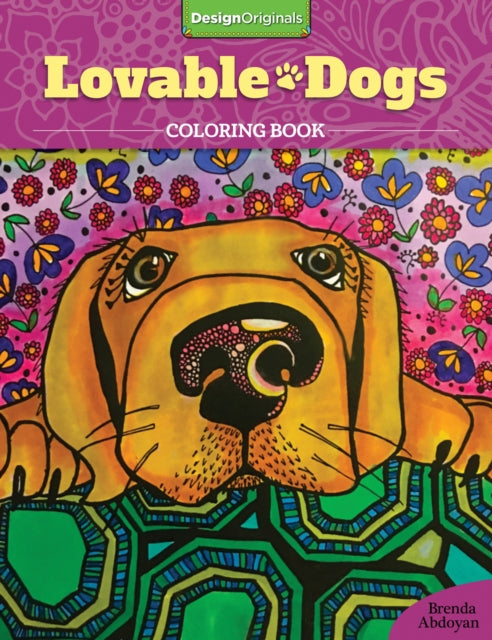 Brenda Abdoyan - Lovable Dogs Coloring Book - Paperback