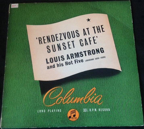 Louis Armstrong & Hi - Rendezvous At The Sunset Cafe - Used Vinyl Rec