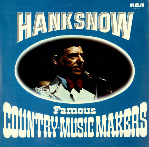 Hank Snow - Famous Country Music Makers Vol. II - Used Vinyl Record