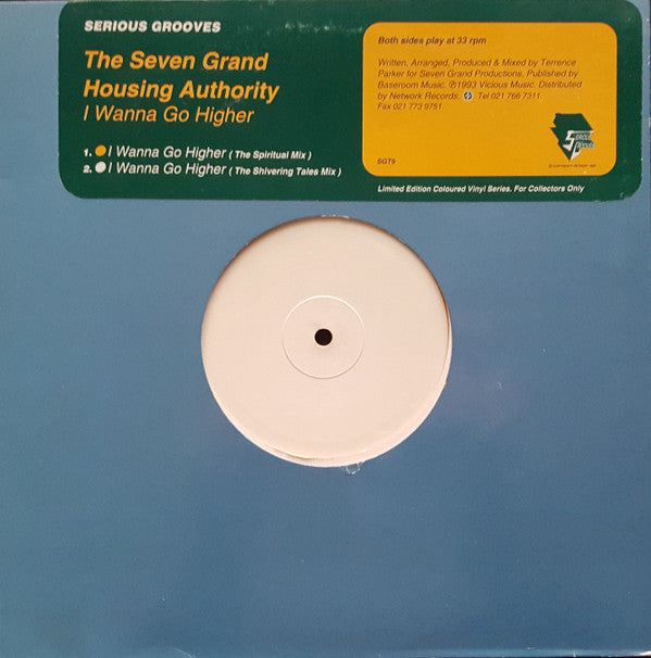 Seven Grand Housing - I Wanna Go Higher - Used Vinyl Record 10"