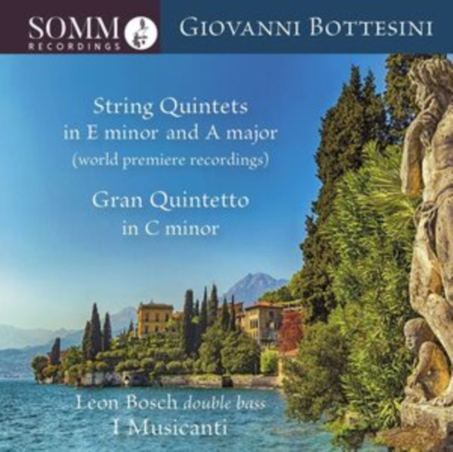 BOSCH/ I MUSICANTI - BOTTESINI:STRING QUINTETS - CD