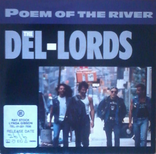 Del Lords - Poem Of The River - Used Vinyl Record 7"