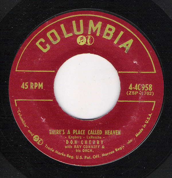 Don Cherry - re's A Place Called Heaven / Fourteen Karat Gold - Used