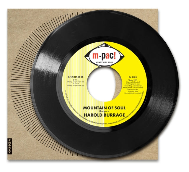 HAROLD BURRAGE / WIL - Mountain Of Soul / So Glad - Vinyl Record 7