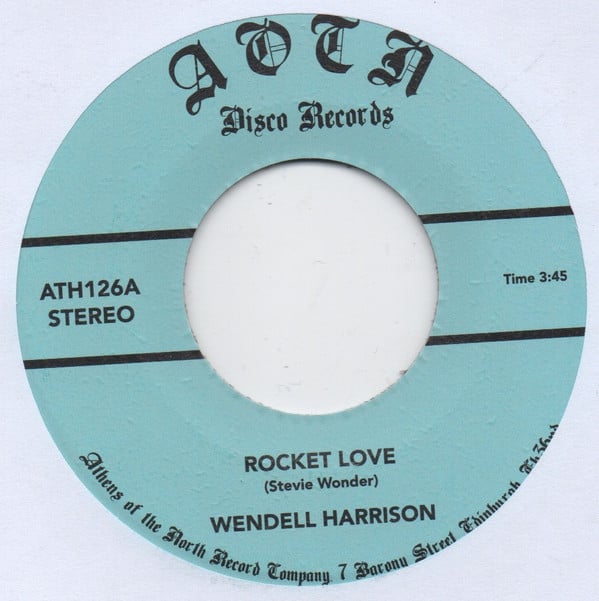 Wendell Harrison - Rocket Love / No Turnin' Back - Vinyl Record 7"
