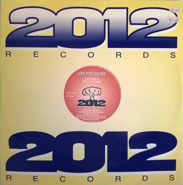 Low Pressure - Blow Up / The Bifter - Used Vinyl Record 12"