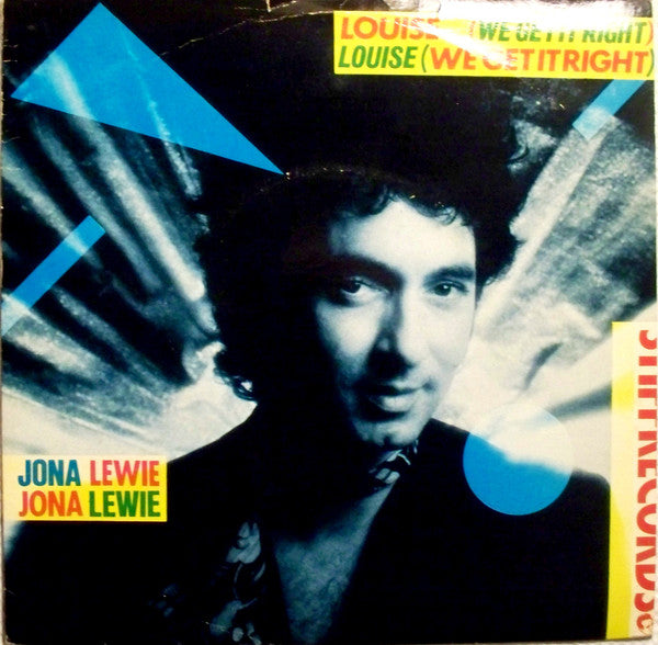 Jona Lewie - Louise (We Get It Right) - Used Vinyl Record 7"