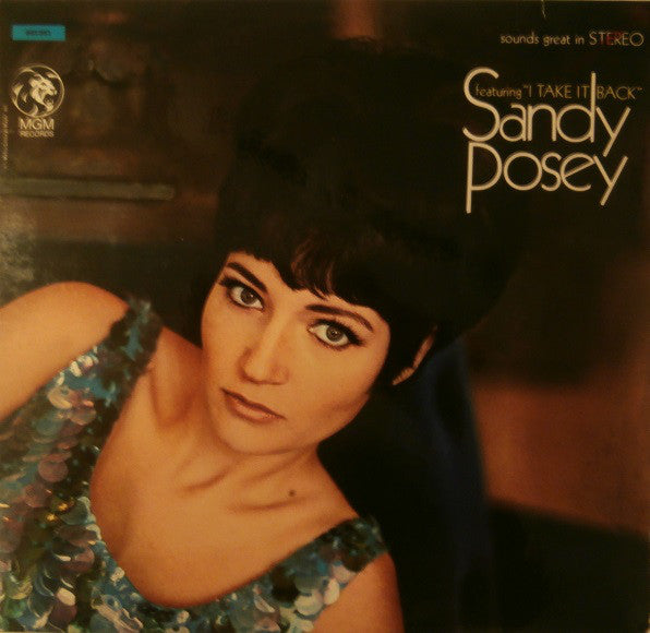 Sandy Posey - Featuring "I Take It Back" - Used Vinyl Record