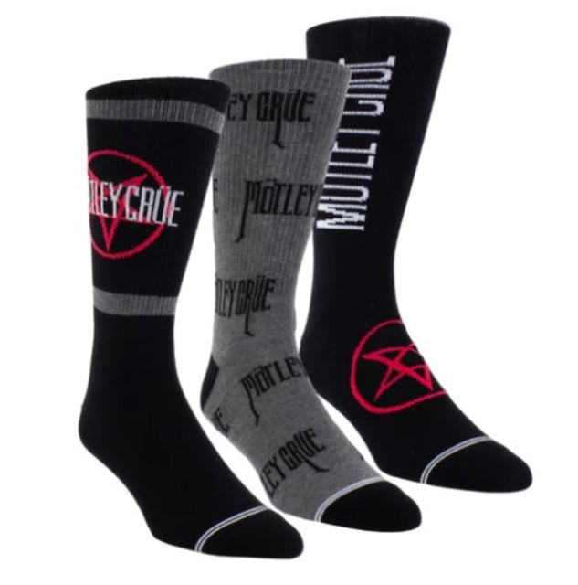 MOTLEY CRUE - Assorted Crew - Socks - Socks