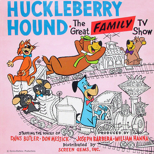 Huckleberry Hound - Great Family TV Show - Used Vinyl Record