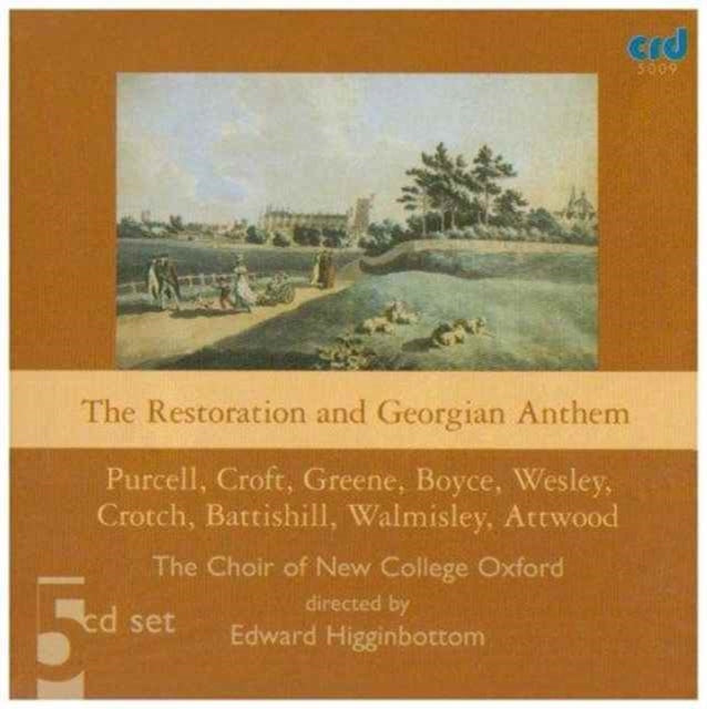 CHOIR OF NEW COLLEGE - RESTORATION/GEORGIAN ANTHEM - CD