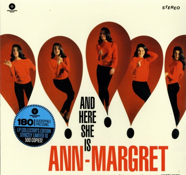 ANN-MARGRET - AND THERE SHE IS (LP COLLECTOR'S EDITION/LIMITED/180G/DM